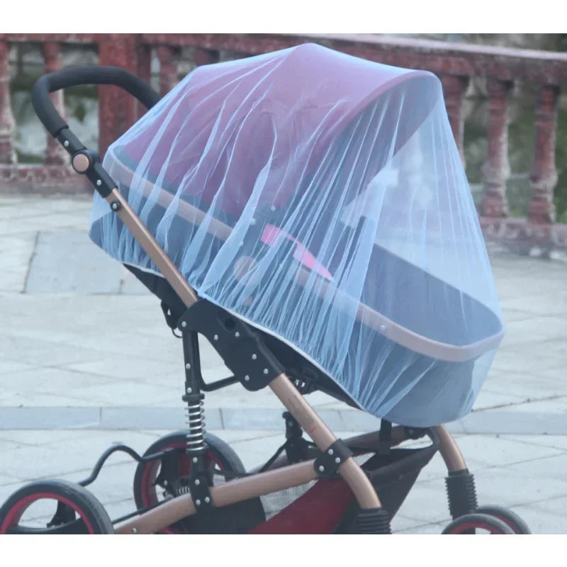 Mosquito Net For Baby Stroller Summer Pram Insect Shield Net Infants Pushchair Cart Safe Protection Mesh Pram Accessories