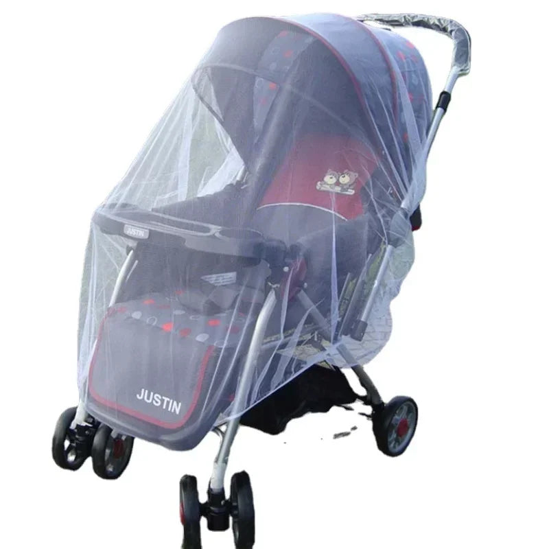 Mosquito Net For Baby Stroller Summer Pram Insect Shield Net Infants Pushchair Cart Safe Protection Mesh Pram Accessories