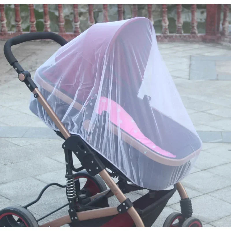 Mosquito Net For Baby Stroller Summer Pram Insect Shield Net Infants Pushchair Cart Safe Protection Mesh Pram Accessories