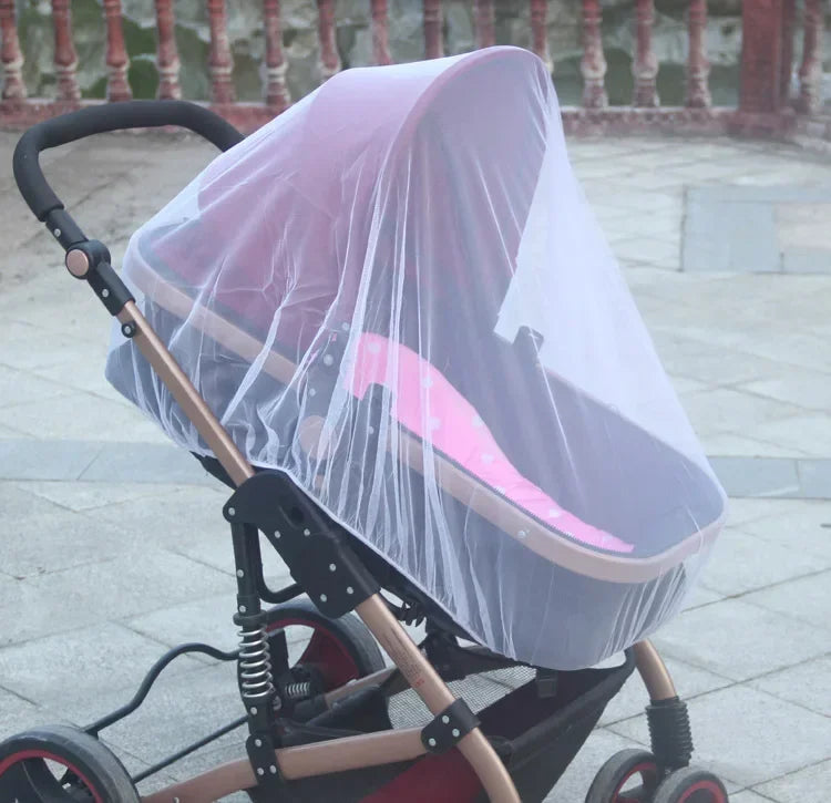 Mosquito Net For Baby Stroller Summer Pram Insect Shield Net Infants Pushchair Cart Safe Protection Mesh Pram Accessories