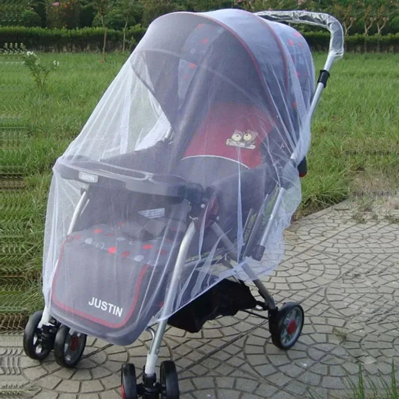 Mosquito Net For Baby Stroller Summer Pram Insect Shield Net Infants Pushchair Cart Safe Protection Mesh Pram Accessories